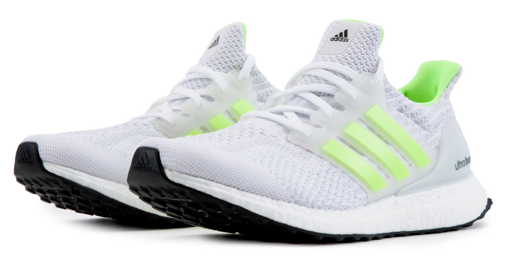 Adidas UltraBoost 5.0 DNA Men's Running Shoes White/green/Gray Size 7 US